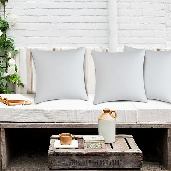 Couch Pillow Covers 18x18 inch 1 Pack Cozy Soft Velvet Square Throw Pillow Cases for Farmhouse Home Decor Outdoor Water Proof Pillow Cover Modern Solid Color Cushion Pillow Backrest Pillow Cover