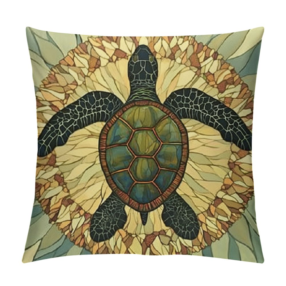 Couch Pillow Covers Animal Square Pillow Case for Sofa Outdoor Bed