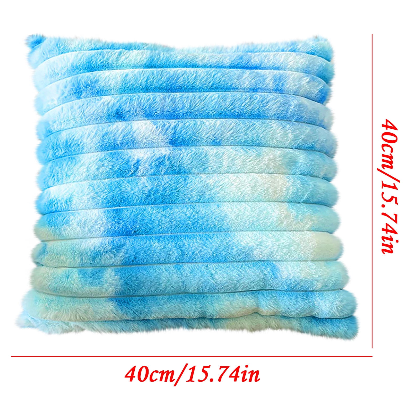 Couch Pillow Covers Hwkond Striped Rabbit Plush Sofa Bedroom Office