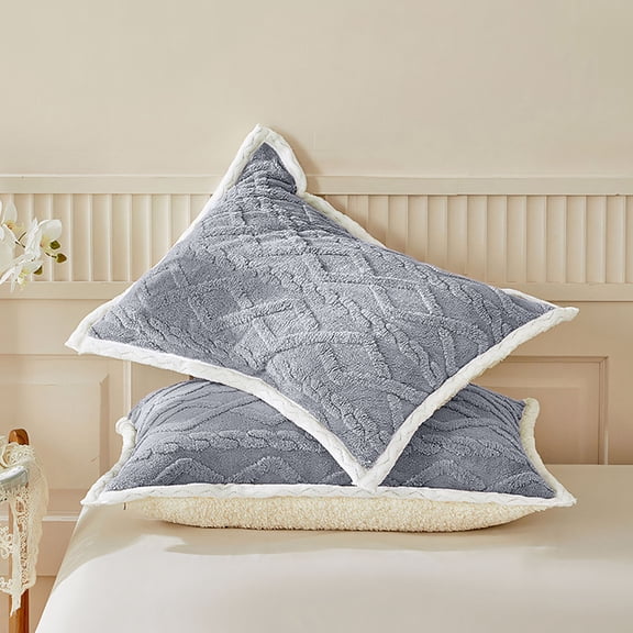 Couch Pillows Covers Hwkond Four Seasons Pillowcase Pillowcase For Adult Single And Double Spring Student Home Selection 7 Colors Optional Warm And Comfortable Sleep,(Up to 25% Off)Blue