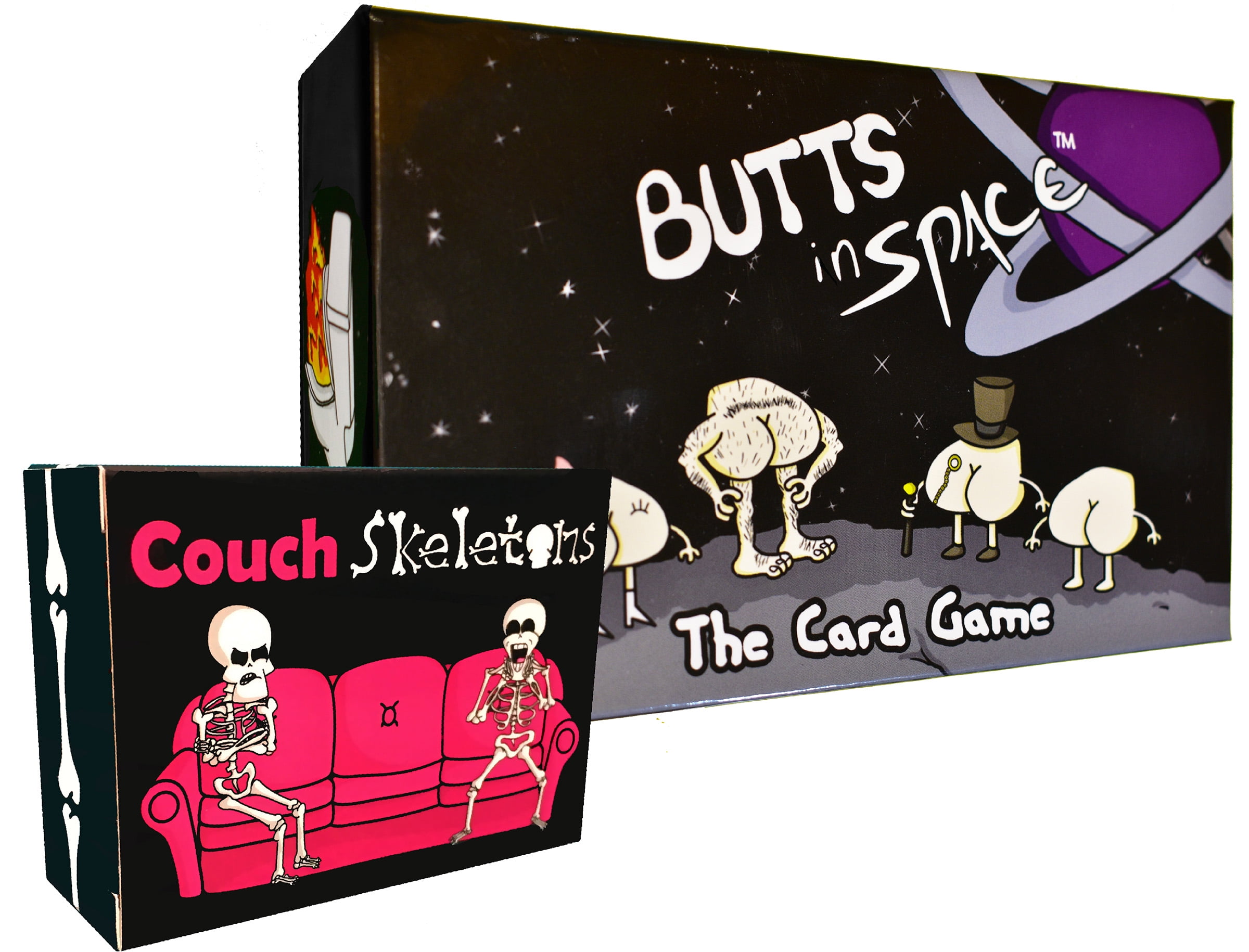 Couch Skeletons Bundle with Butts in Space: The Card Game