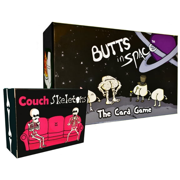 Couch Skeletons Bundle with Butts in Space: The Card Game