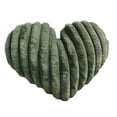 thumbnail image 1 of Couch Throw Pillows for Living Room, Valentines Home Decor, Heart Decorations, Valentines Plush, 12X10 Inch Heart Shape Striped Accent Pillow, Soft Huggable Decorative Cushion,, 1 of 5