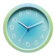 thumbnail image 1 of CoudarTitie 10 Inch Fashion Decorative Wall Clock Portable Hanging Clock Without Battery for Green, 1 of 9