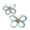 thumbnail image 1 of CoudarTitie 2 Pieces Butterfly Wall Art Decor Boho Decorative Modern Wall Hanging Decoration Blue, 1 of 9