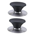 thumbnail image 1 of CoudarTitie 2 Pieces Pot Lid Knobs Universal Pan Lid Holding Handles Lightweight Replacement Style A, 1 of 9