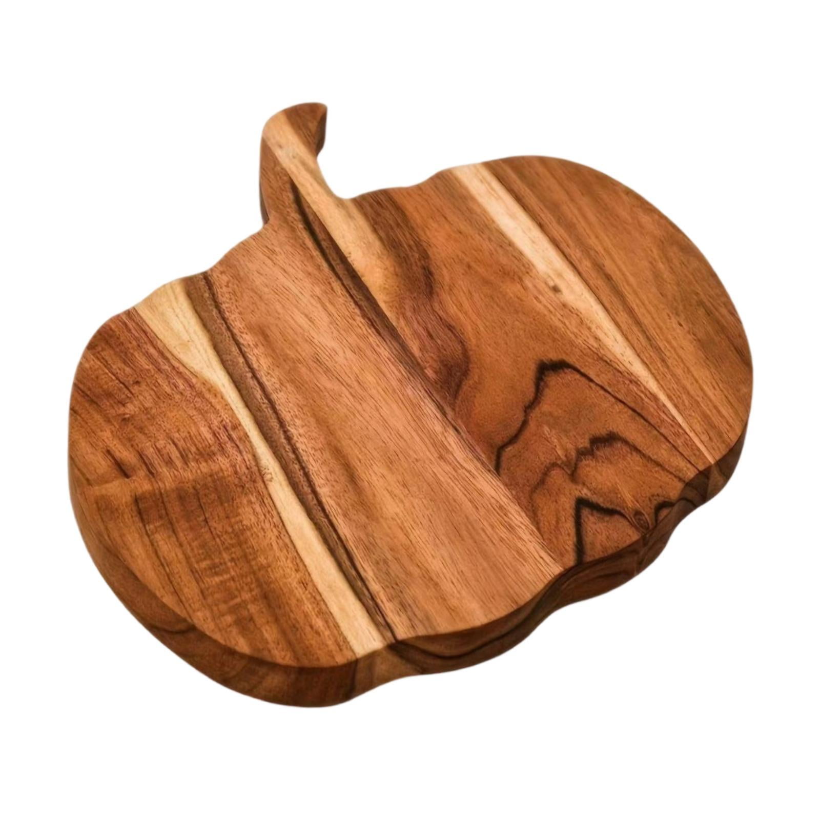 CoudarTitie Acacia Wood Cutting Board Bread Cheese Portable Heavy Duty Steak with Handle