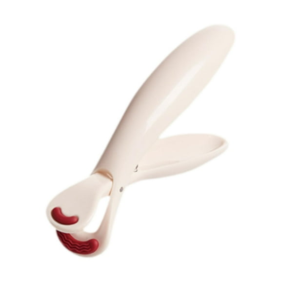 CoudarTitie Anti Scalding Clip Pan Dish Clip Gripper Anti Scald Non Slip Ergonomical Pot Pan white