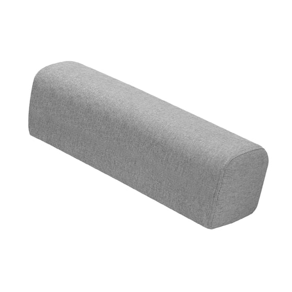 CoudarTitie Arm Rest Pillow Bolster Support Pillow Rectangular Pad for Couch Bedroom Car Gray