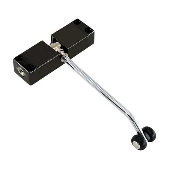 CoudarTitie Automatic closing mechanism for spring-loaded doors, ideal for homes and offices black