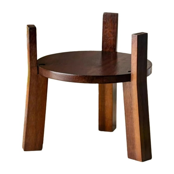 CoudarTitie Beverage Dispenser Stand Beverage Jar Holder Convenient Sturdy Multipurpose Wood 16CM