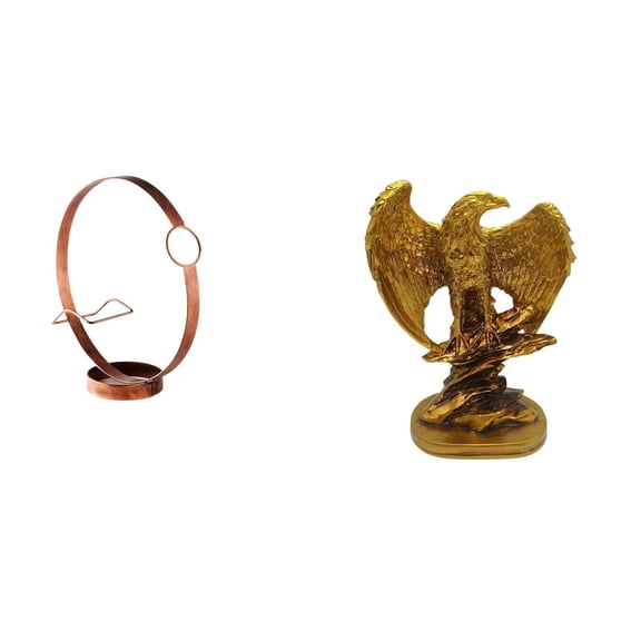 CoudarTitie Bottle Holder Iron Stand Resin Statue Sculpture Rack Artistic Sphere Design Suitable for Dining Room Bar Kitchen Office Living Room Bedroom Gift