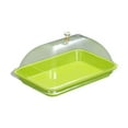 thumbnail image 1 of CoudarTitie Cake Stand with Dome Multipurpose Cake Plate for Festival Wedding Restaurant Green, 1 of 9