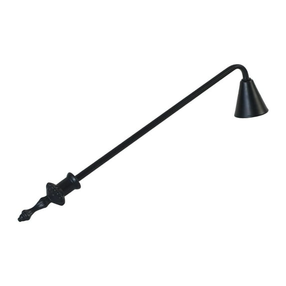 CoudarTitie Candle Snuffer 23cm Long Handle Candle Lovers Multifunctional Candle Stopper Black
