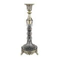 thumbnail image 1 of CoudarTitie Candlestick Holder Candle Stand Candleholder Metal and Glass Modern Retro Design Bronze, 1 of 9