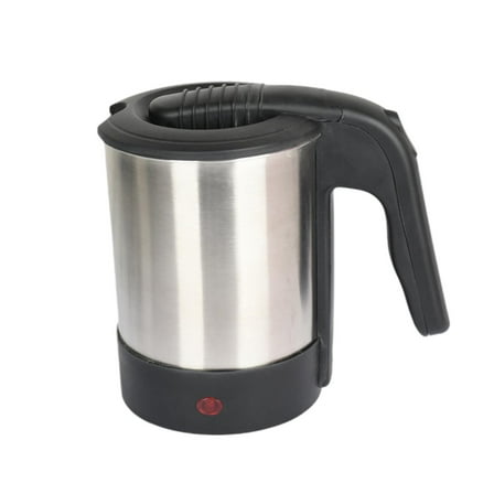 CoudarTitie Car Electric Travel Kettle Hot Water Pot Compact Stainless Steel Portable Warmer 12V 150W
