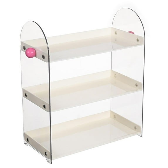 CoudarTitie Coffee Mug Holder Countertop Organizer Multifunctional Cup Display Shelf Kitchen Beige
