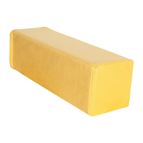 CoudarTitie Couch Arm Rest Pillow Armrest Cushion Wear Resistant Ergonomic High Density Foam Yellow