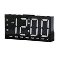 thumbnail image 1 of CoudarTitie Digital Alarm Clock Week Display Utility Versatile Simple with Large Numbers for, 1 of 9