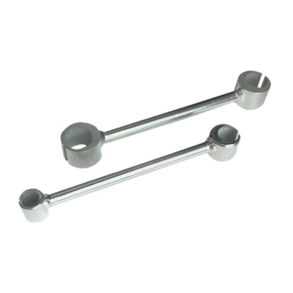 CoudarTitie Door Hinge Adjustment Tool Door Hinge Repair Spanner Efficient Maintenance Metal S and L