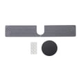 thumbnail image 1 of CoudarTitie Faucet Mat for Kitchen Sink Guard Fast Drying Diatomite Drain Pad Water Catcher Gray 60x10cm, 1 of 9