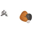 thumbnail image 1 of CoudarTitie Figurines Statue Tabletop Ornament Modern Animal Sculpture for Living Room Office Cabinet Decor NightStand Wall Clock Decorative Mount Festival Gift Ornament Art Watch Wood for, 1 of 8