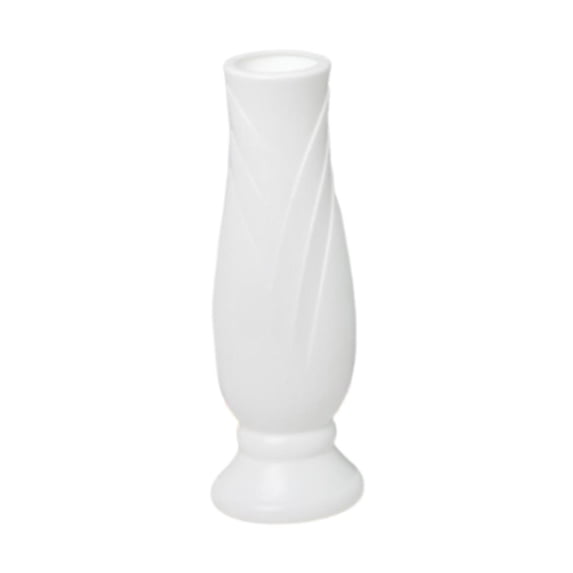 CoudarTitie Flower Vase Plant Pot Elegant Floral Arrangement Ornament Tall Bud Vase Flower Holder for Cafe Bedroom Home Desktop Office White