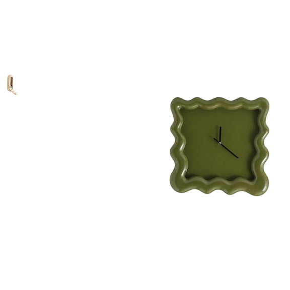 CoudarTitie Folding Wall Hook Clothes Hook Organizer Coat Hanger Coat Towel Hook Foldable Hook for Bathroom Closet Farmhouse Towels Robes Square Wall Clock Wall Decoration Gifts Silent Accurate