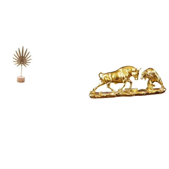 CoudarTitie Leaf Sculpture Metal Leaf Statue Art Figurine with Base Resin Iron Wood Animal Ornament Suitable for Gift Giving Home Decoration Office Display Car in