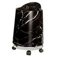 thumbnail image 1 of CoudarTitie Marble Waste Bin Removable Inner Waste Bin Double Layer Trash Can Garbage Container Household Trash Bins for Living Room Home Black M, 1 of 9