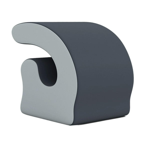 CoudarTitie Neck Pillow Cushion Comfortable Removable Cover Headrest Desk Pillow for Napping Dark Grey