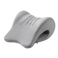 thumbnail image 1 of CoudarTitie Neck Support for Office Chair Comfortable Memory Foam Head Rest Pillow Removable Gray, 1 of 9