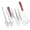 thumbnail image 1 of CoudarTitie Plating Tool Set Easy to Use Precision Tongs for Chef Food Presentation Home 7pcs, 1 of 9