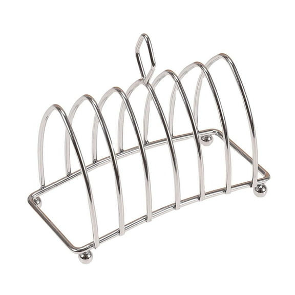 CoudarTitie Rack 6 Slice Slot Baking Home Kitchen Cooling Station Serving Countertop Storage