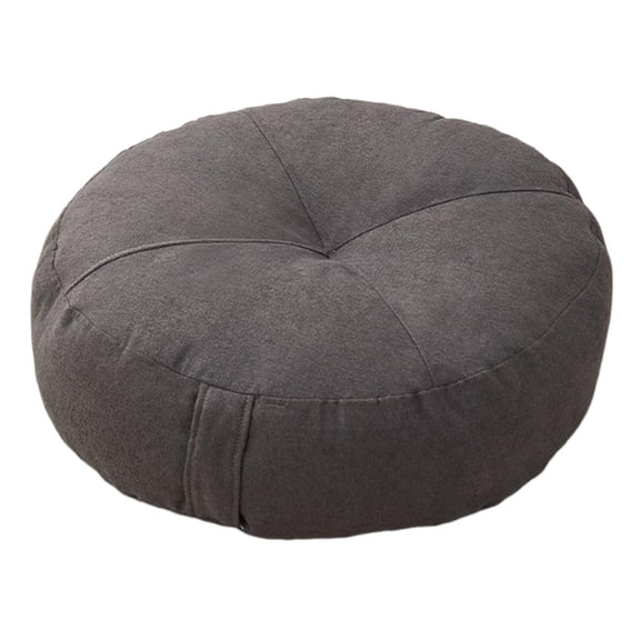 CoudarTitie Round Floor Pillow Comfortable Small Decor Multifunctional Floor Seating Cushion Dark Grey