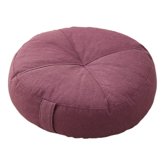 CoudarTitie Round Floor Pillow Comfortable Small Decor Multifunctional Floor Seating Cushion Violet