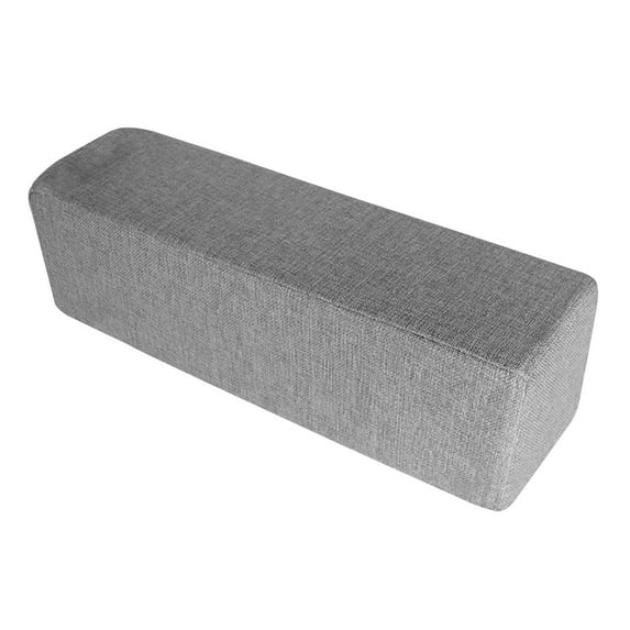CoudarTitie Sofa Arm Rest Pillow Waist Backrest Cushion Versatile Creative Rectangular Couch Deep Grey