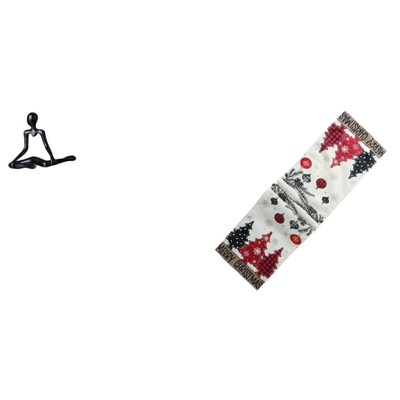 CoudarTitie Thinker Abstract Sculpture Desktop Figurine Table Runner Minimalist Decorative Ornament Polypropylene Polyester Suitable for Gift Giving Home Decorati