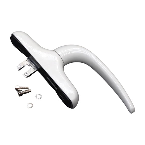 CoudarTitie Tilt and Turn Window Handle Casement Lock Handle for Bedroom Home Decoration