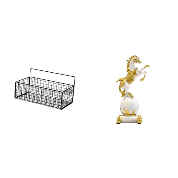 CoudarTitie Wall Hanging Baskets Floating Shelves Modern Statue Collection Tabletop Ornament for Bedroom Centerpiece Fireplace Living Room Desk Countertop