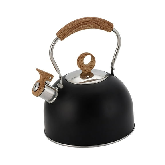 CoudarTitie Whistling Tea Kettle 2.5L Modern for Gas Induction Stovetop Hot Water Kettle
