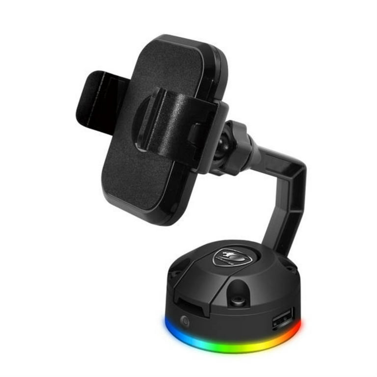 Cougar Bunker M RGB phone stand with QI wireless charging and 2x
