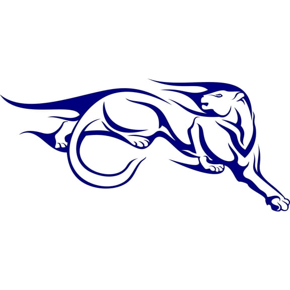 Cougar Flame Decal Auto Truck Boat Stickers AF03