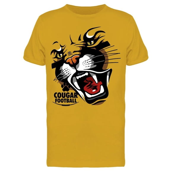 Cougar Football T-Shirt Men -Image by Shutterstock, Male Medium