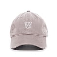 thumbnail image 1 of Cougar Head Baseball Cap Embroidered Cotton Adjustable Dad Hat Light Grey, 1 of 1