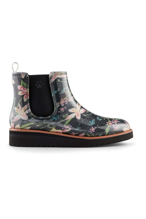 Ken Too Shoe - Women's, Black/Lily Floral, 6, Ken-Too-Black-Lily-6