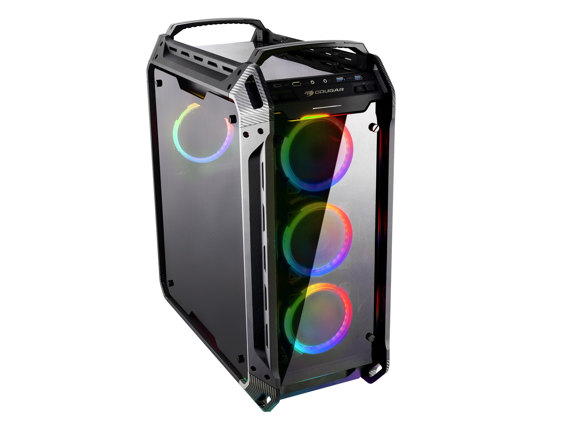 Cougar Panzer EVO RGB Black ATX Full Tower RGB LED Gaming Case with