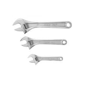 "Cougar Pro 3-Pc. Adjustable Set - Chrome 6 In., 8 In., 10 In."