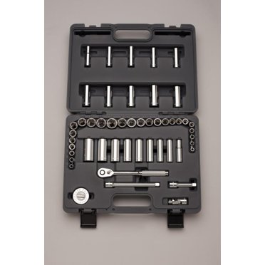 Wright Tool 257 1/4\" Drive 6 Point Deep Metric Socket Set...