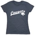 thumbnail image 1 of Cougar Sarcasm Sarcastic Humor Novelty Funny Women's Casual Tees, 1 of 3